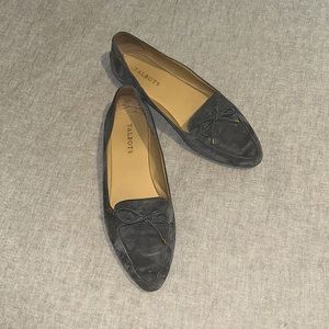 Talbots 9.5 Dark Gray Suede Flats